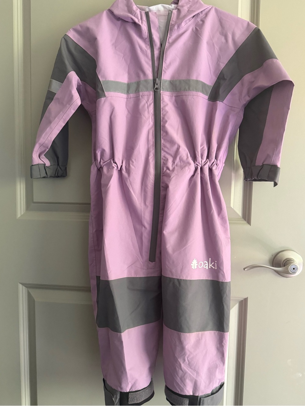 Size 4T Oaki Rainsuit in Lilac